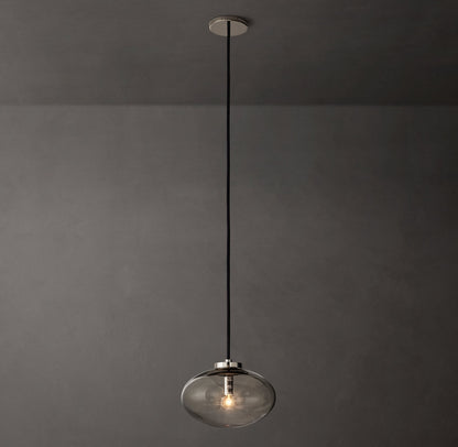 Cabrette Clear Glass Pendant