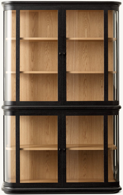 1970s French Vitrine Cabinet