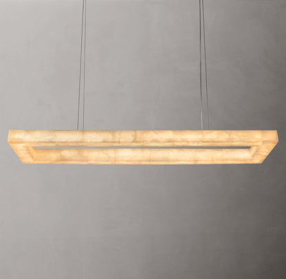 Rivage Lueur Rectangular Chandelier 72"