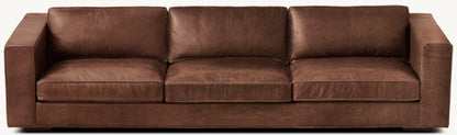 Maddox Leather 3-Cushion Sofa