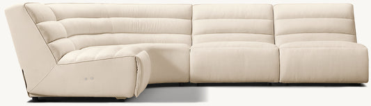 Chelsea Recliner Modular 4-piece Armless L-Sectional