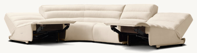 Chelsea Recliner Modular 4-piece Armless L-Sectional