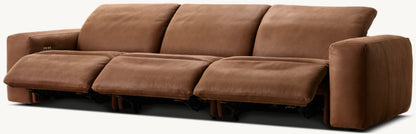 Blake Recliner Modular Leather 3-Piece Sofa