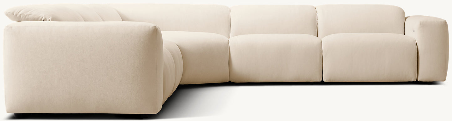 Blake Recliner Modular 5-piece Corner Sectional