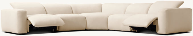 Blake Recliner Modular 5-piece Corner Sectional