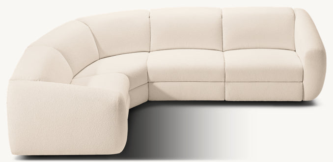 Monceau Recliner Modular 4-Piece L-Sectional