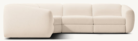 Monceau Recliner Modular 4-Piece L-Sectional