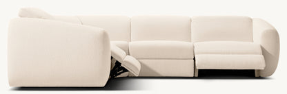 Monceau Recliner Modular 4-Piece L-Sectional