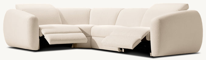 Monceau Recliner Modular 4-Piece L-Sectional