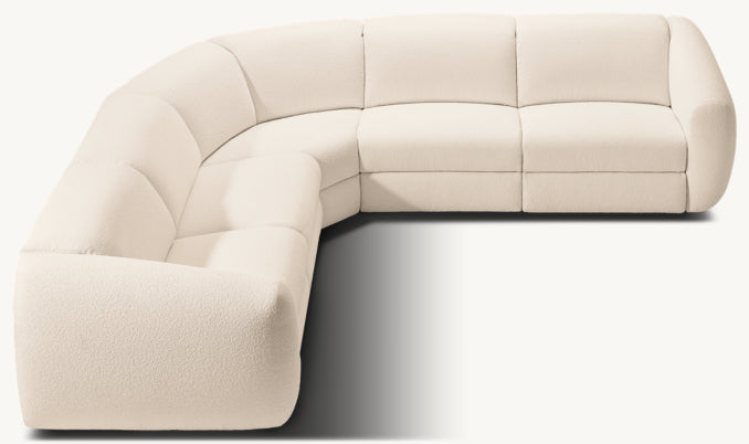 Monceau Recliner Modular 5-Piece Corner Sectional