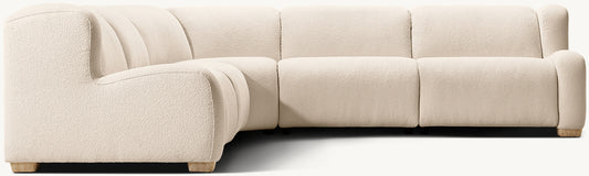 Marc茅 Recliner Modular 5-Piece Corner Sectional