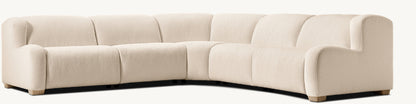 Marc茅 Recliner Modular 5-Piece Corner Sectional