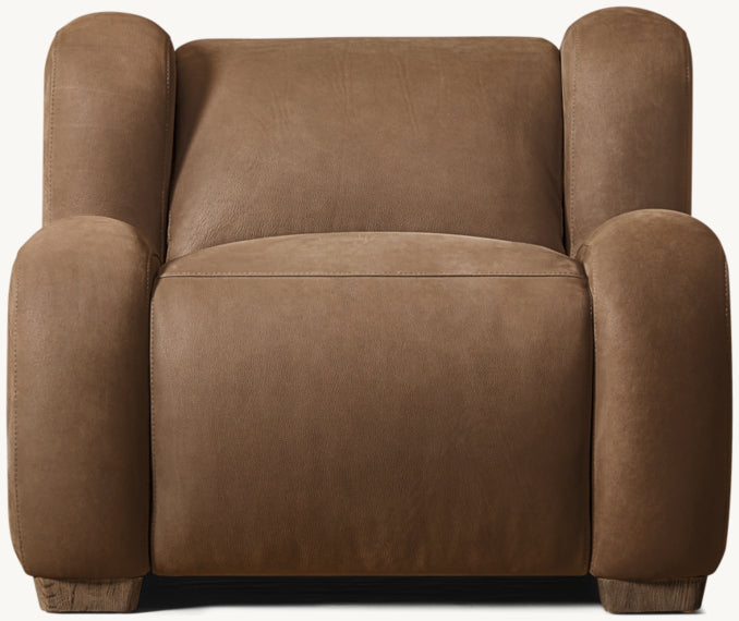 Marc茅 Recliner Leather Chair