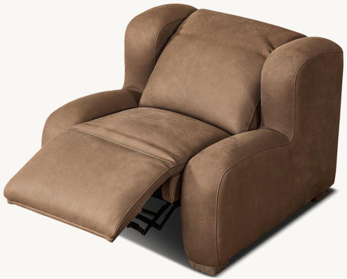 Marc茅 Recliner Leather Chair