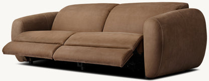 Monceau Recliner Leather Sofa