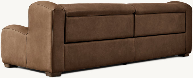 Marc茅 Recliner Leather Sofa