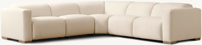 Lennon Recliner Modular 5-Piece Corner Sectional