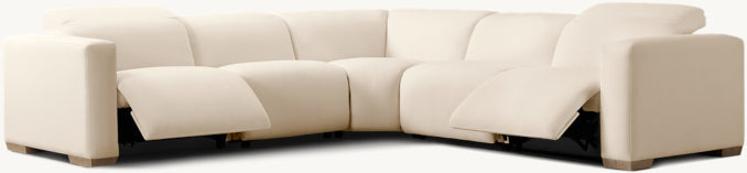 Lennon Recliner Modular 5-Piece Corner Sectional