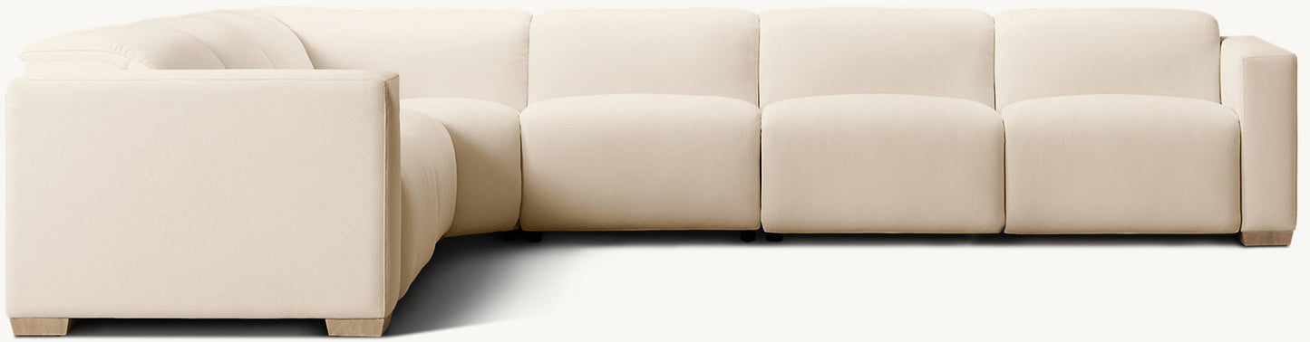 Lennon Recliner Modular 6-Piece L-Sectional