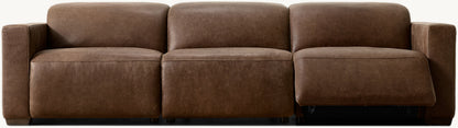 Lennon Recliner Modular Leather 3-Piece Sofa