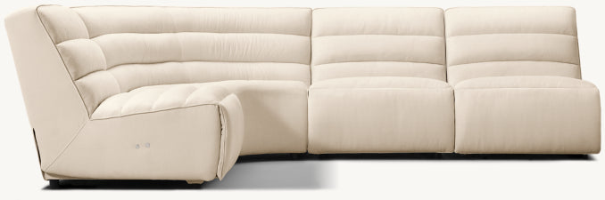 Chelsea Recliner Modular 4-piece Armless L-Sectional