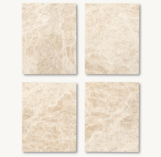 Genevieve Emperador Reeded 10-Drawer Dresser