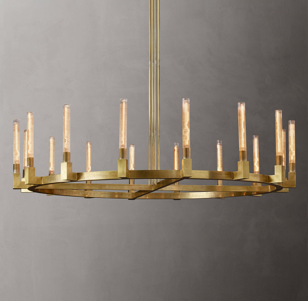 Cannele Round Chandelier 72"