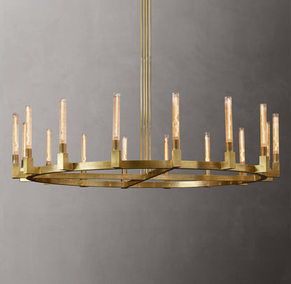 Cannele Round Chandelier 72"