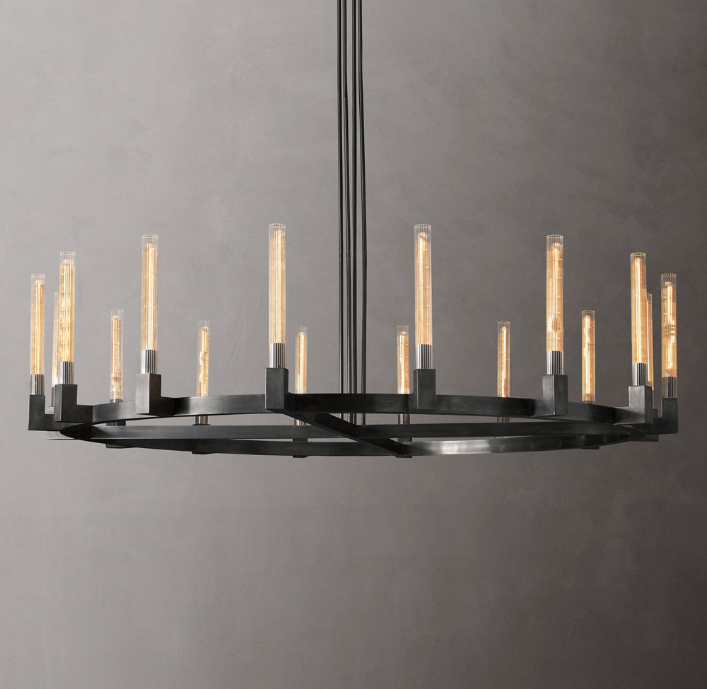 Cannele Round Chandelier 72"