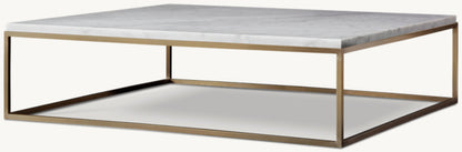 Nicholas Marble Square Coffee Table