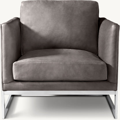 Milo Baughman Model #3426 Leather Chair, 1968