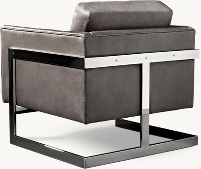 Milo Baughman Model #3426 Leather Chair, 1968