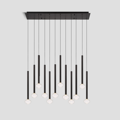 Leslie Crystal Chandelier /Pendant Light For Living Room Dinning Room