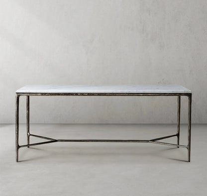 Thaddeus Rectangle Marble Desk